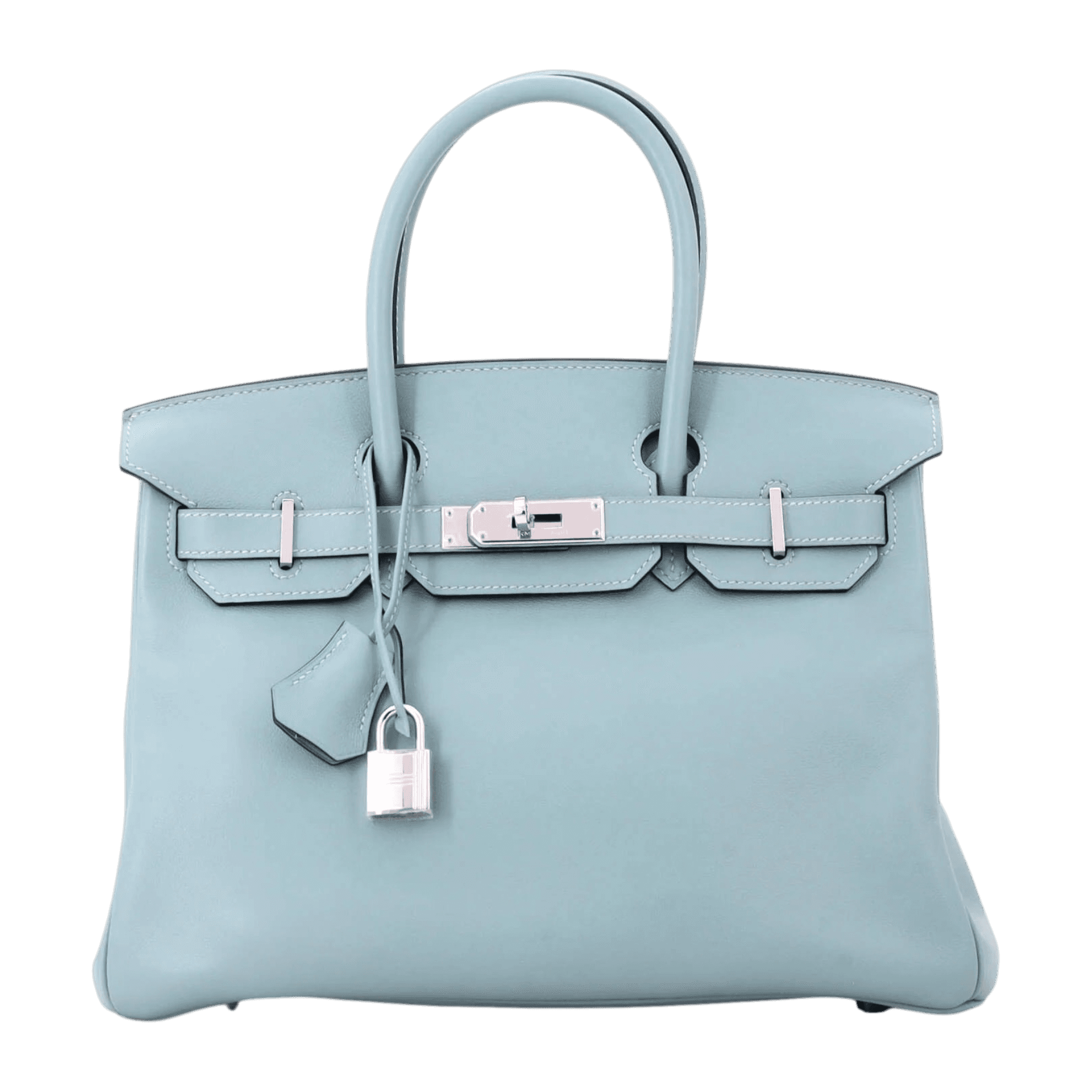 2009 Hermès Birkin 30 in Ciel Swift leather